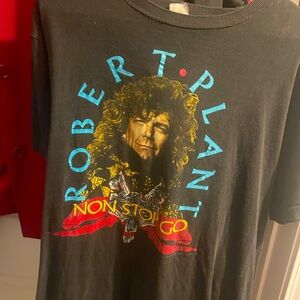 Robert Plant Non Stop Go 1988 concert tour shirt XL
